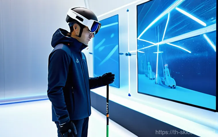 스키 강사의 실습 영상 평가법 - **Prompt 2: "Side-by-Side Professional Comparison"**
    "A split-screen composition. On the left si...